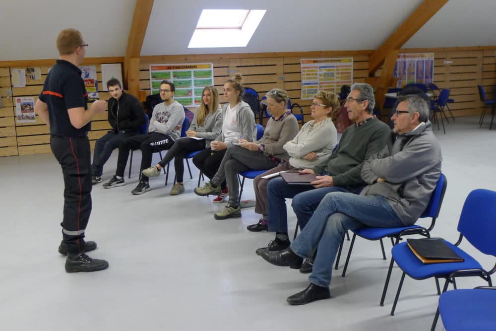 Formation 1er secours avec les pompiers de SAINT JORIOZ