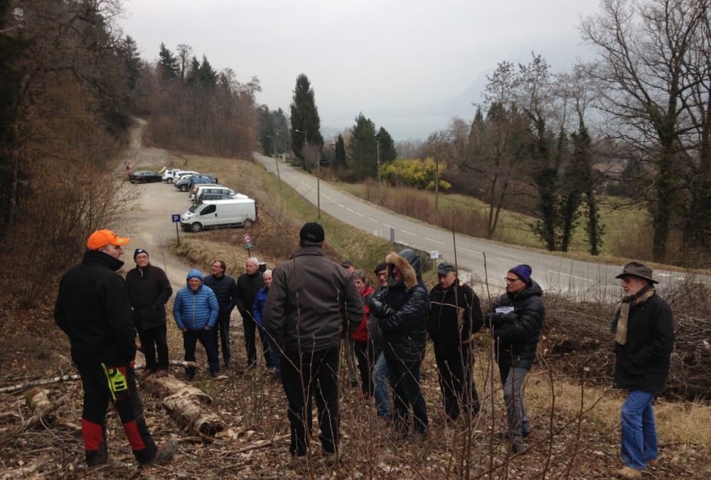 journée sécurité en exploitation forestière à SEVRIER
