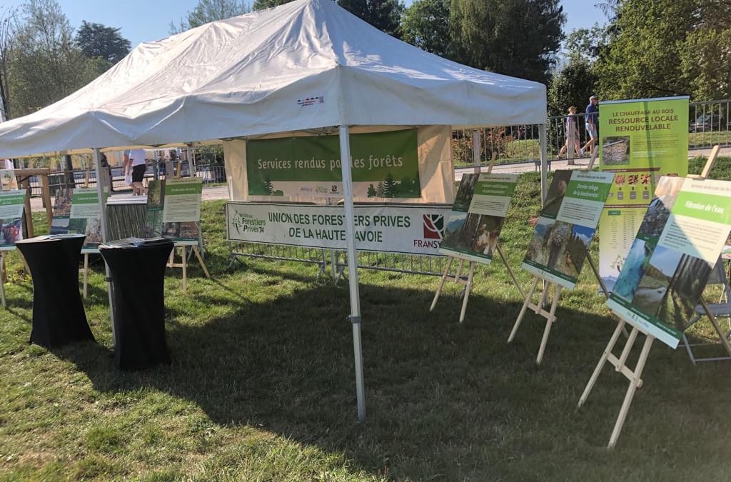 les forestiers privés à la fête du LAUDON