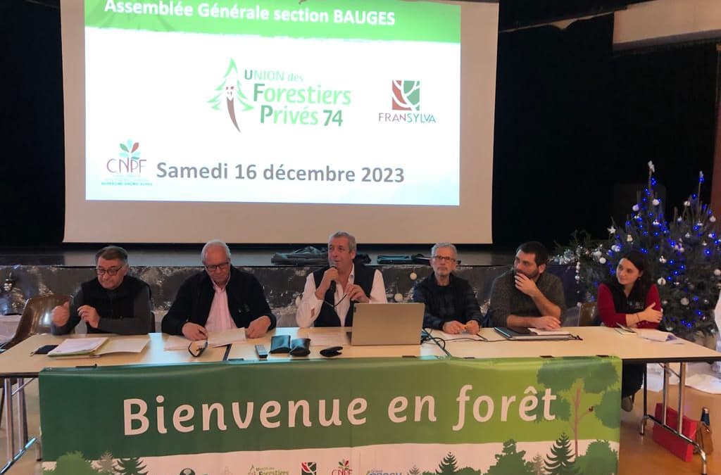 Assemblée Générale de la section BAUGES de l’UFP 74 FRANSYLVA