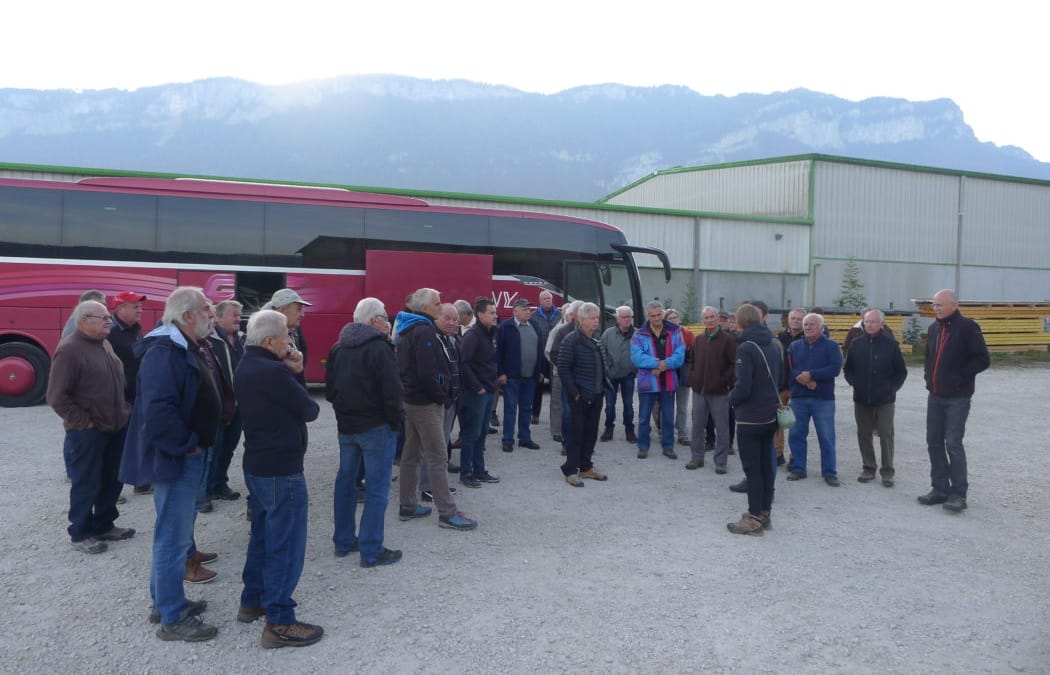Les Sylviculteurs des Bauges en voyage d’étude en Chartreuse