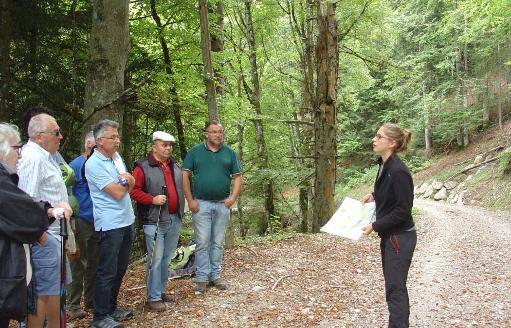 Une réunion d’information sur la futaie jardinée pour la section Chablais