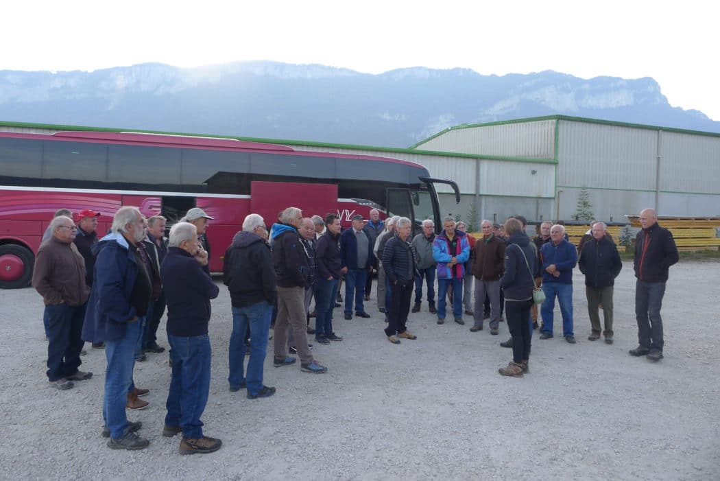 Les Sylviculteurs des Bauges en voyage d’étude en Chartreuse