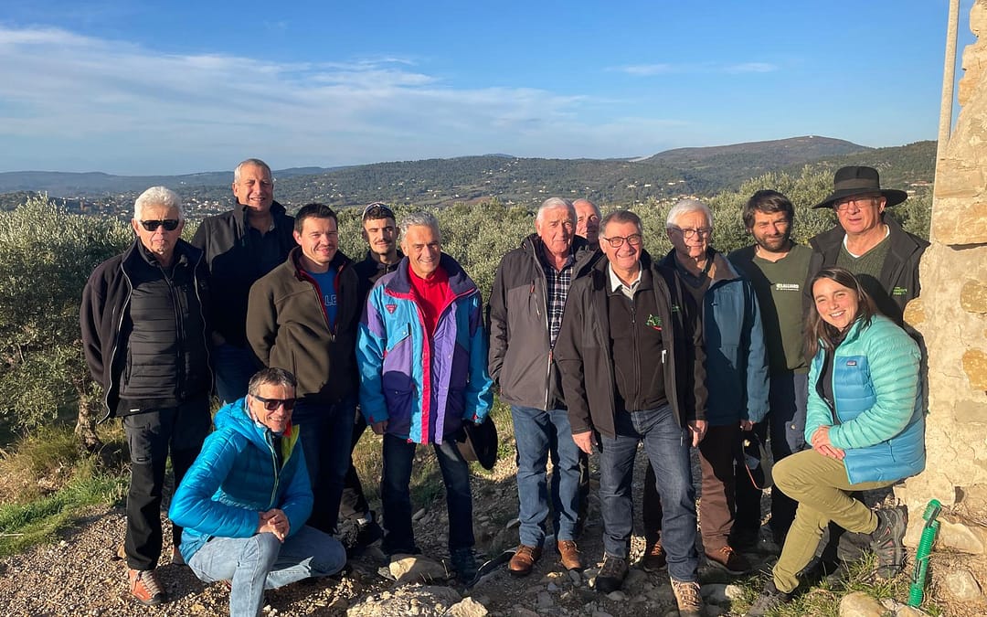 Les forestiers des Bauges en visite dans les Alpes de Haute Provence