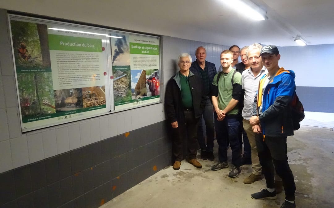 Exposition « les services rendus par la forêt » à SEVRIER