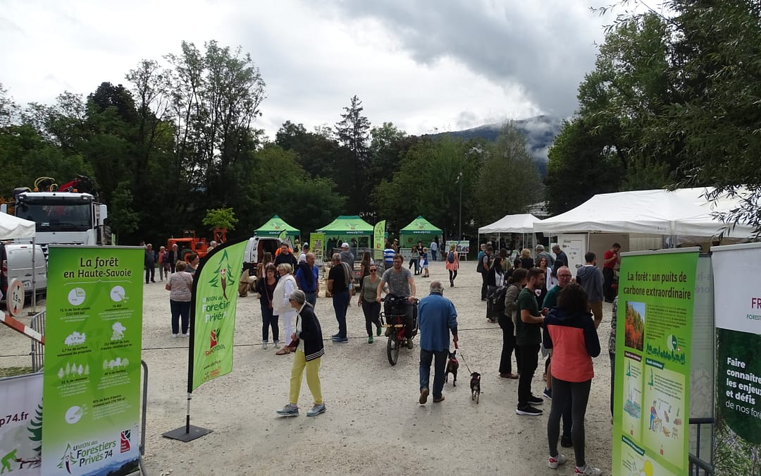 Les forestiers à la fête du LAUDON