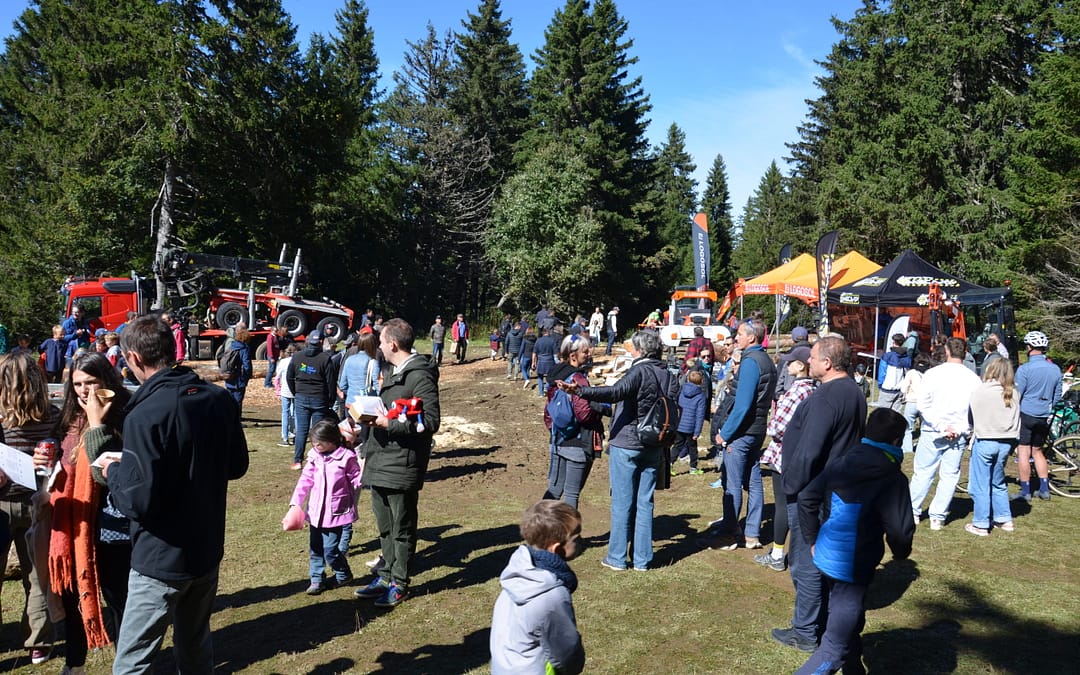 la 6iéme fête du bois et de la forêt s&rsquo;est déroulée au SEMNOZ