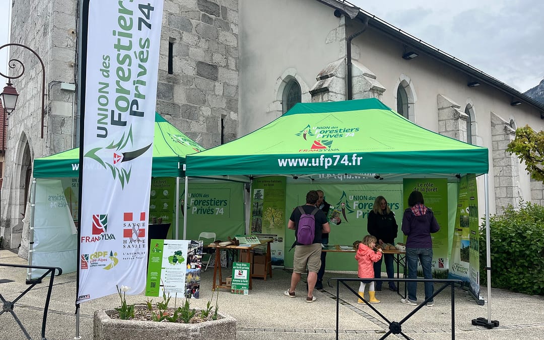 L&rsquo;UFP 74 FRANSYLVA à la foire de VILLAZ (74)