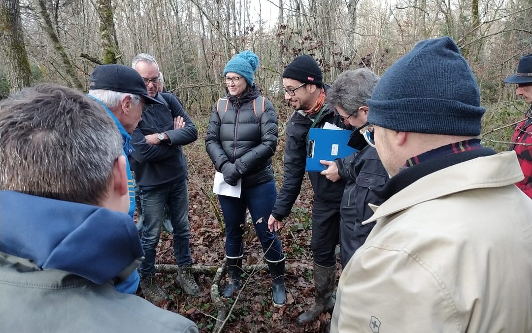 Réunion forestière à Sciez : Quand le Faucigny visite le Chablais !