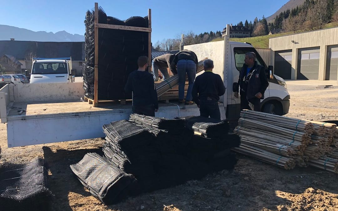 commande groupée de plants forestiers sur la section BAUGES
