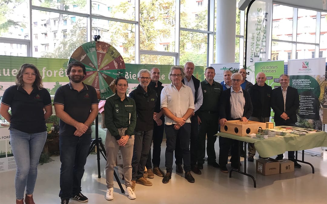 les forestiers à la biennale du climat à ANNECY