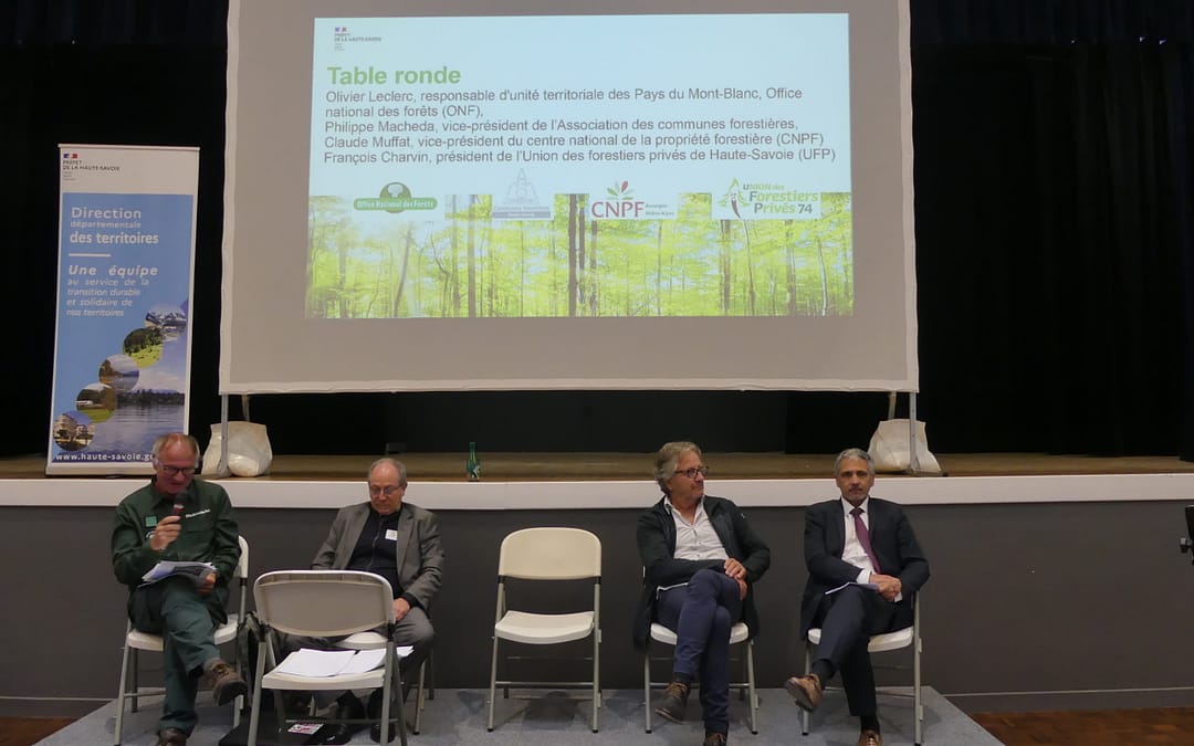 Rencontre de la DDT 74 et des organisations forestières du département
