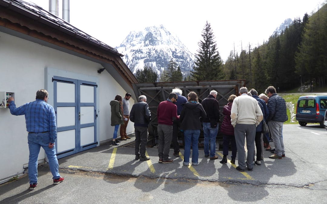 Visite de la chaufferie bois de Vallorcine