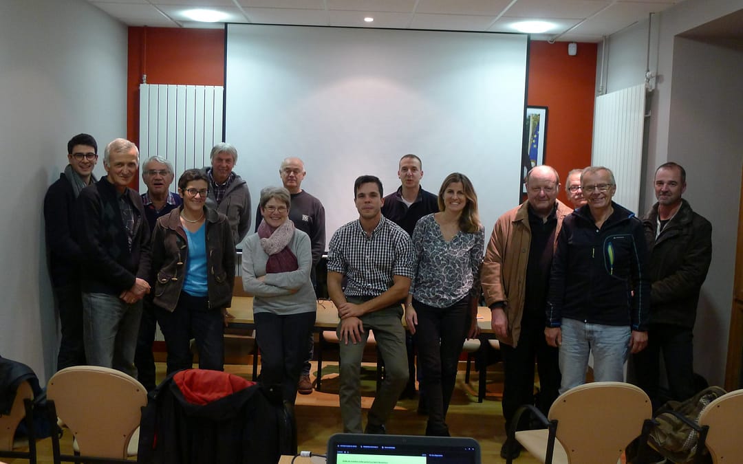 soirée vulgarisation sur les groupements forestiers à ALLONZIER LA CAILLE