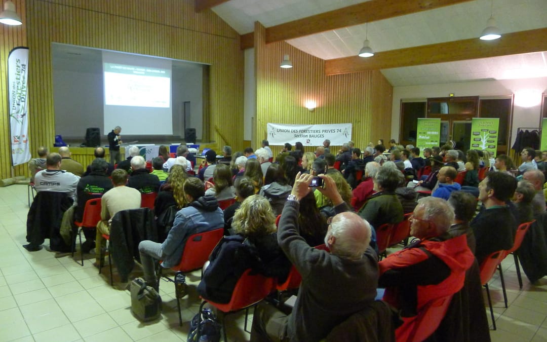 conférence sur l’impact du changement climatique à DUINGT