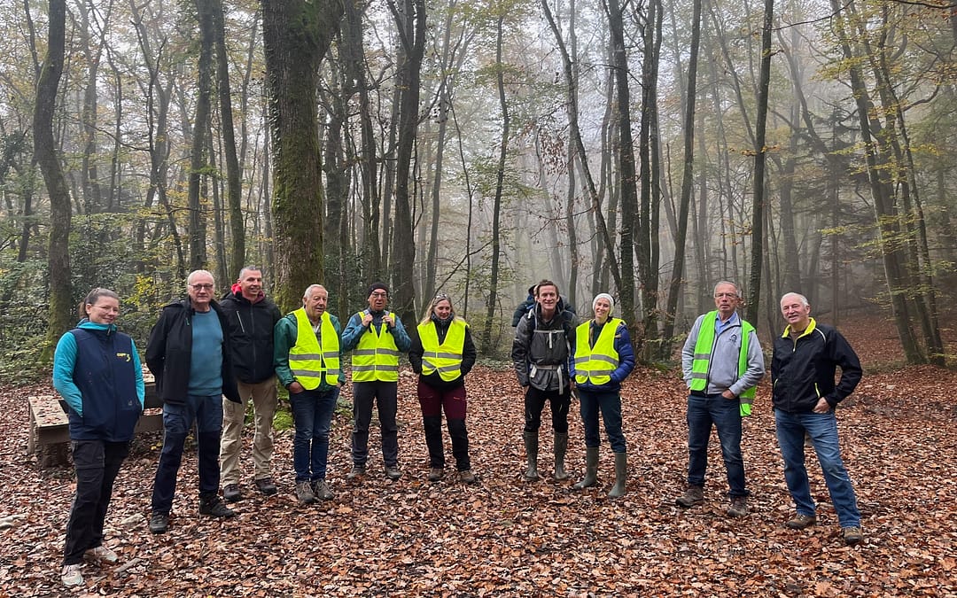 Réunion de formation : Visite de forêt à la Mandallaz