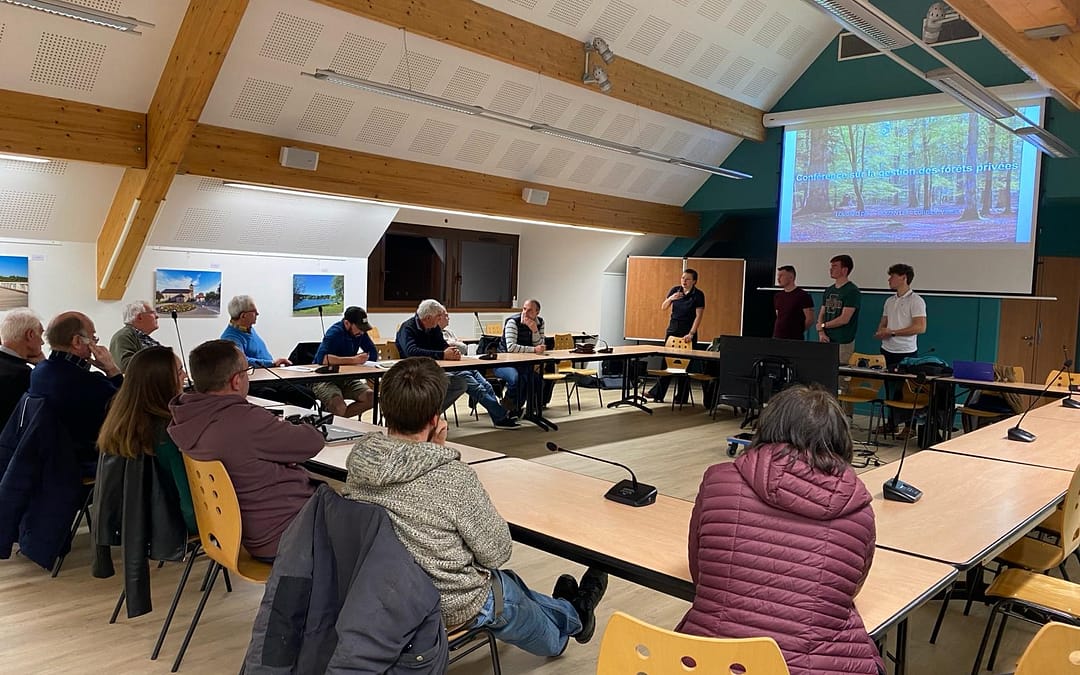 Conférence sur la gestion de la forêt privée