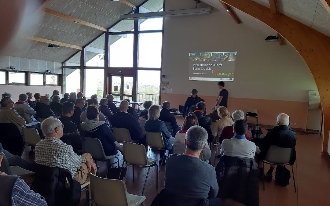 « la forêt bouge » dans le Chablais