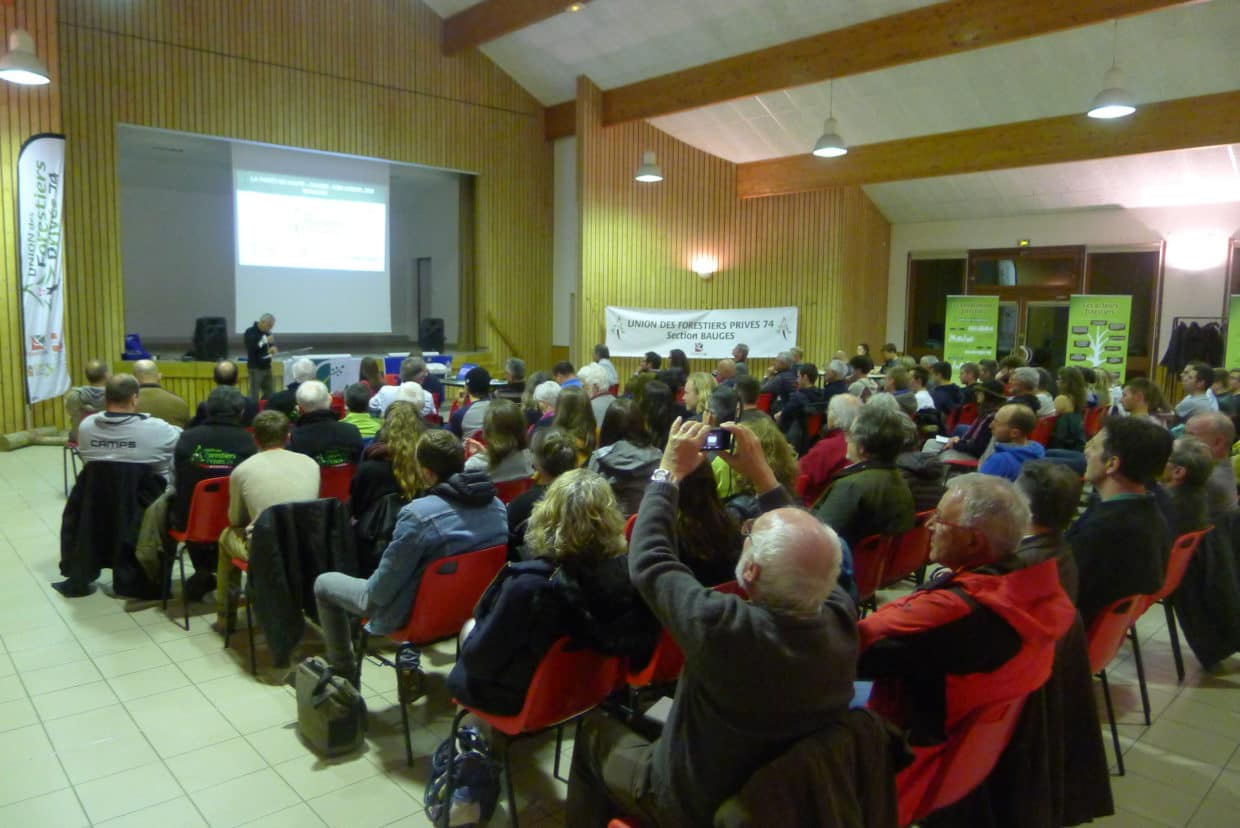 conférence sur l’impact du changement climatique à DUINGT
