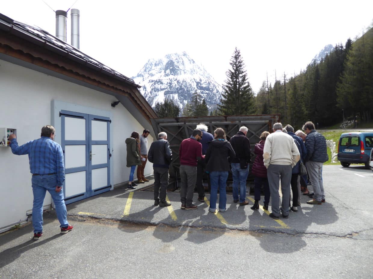 Visite de la chaufferie bois de Vallorcine