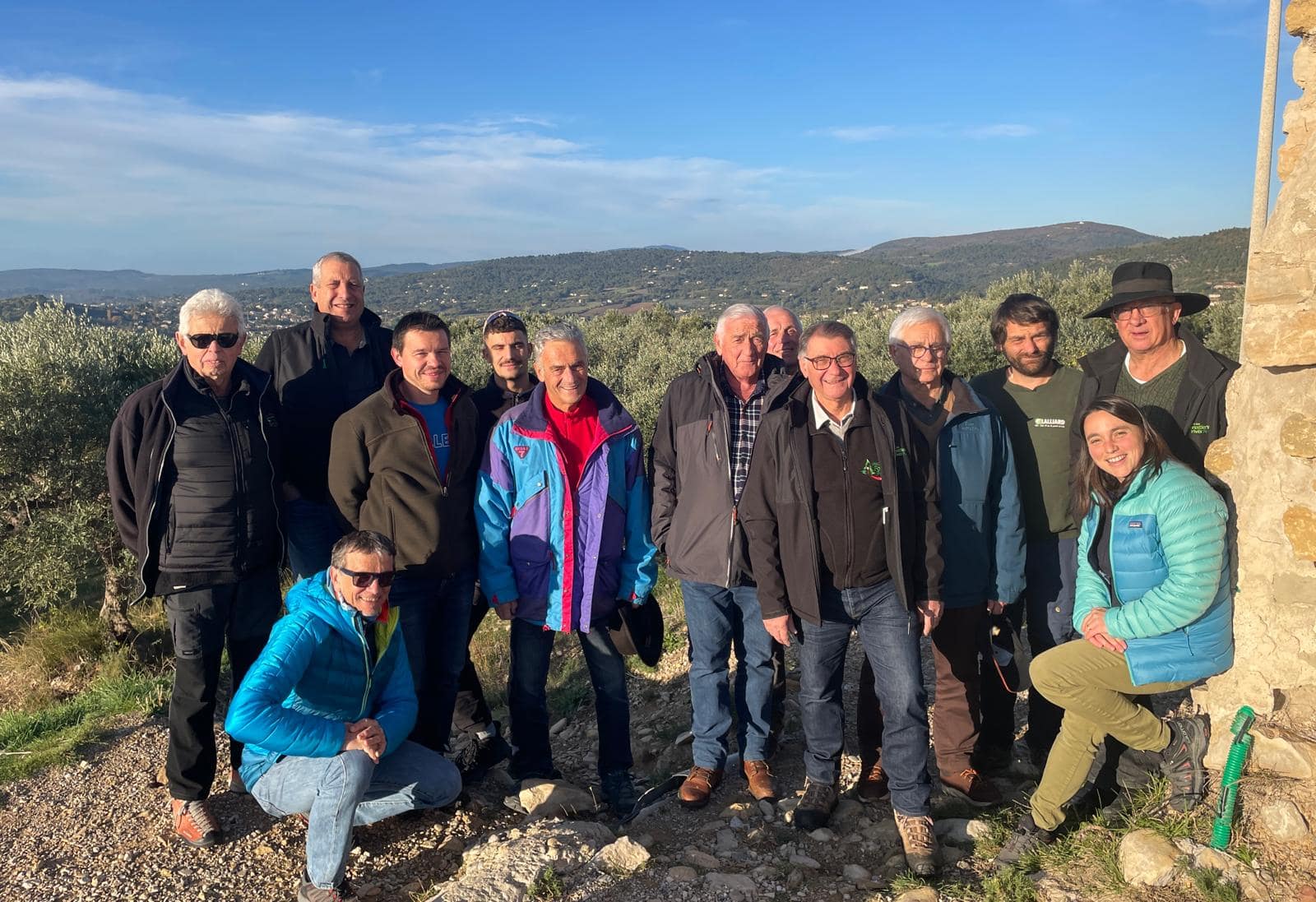Les forestiers des Bauges en visite dans les Alpes de Haute Provence