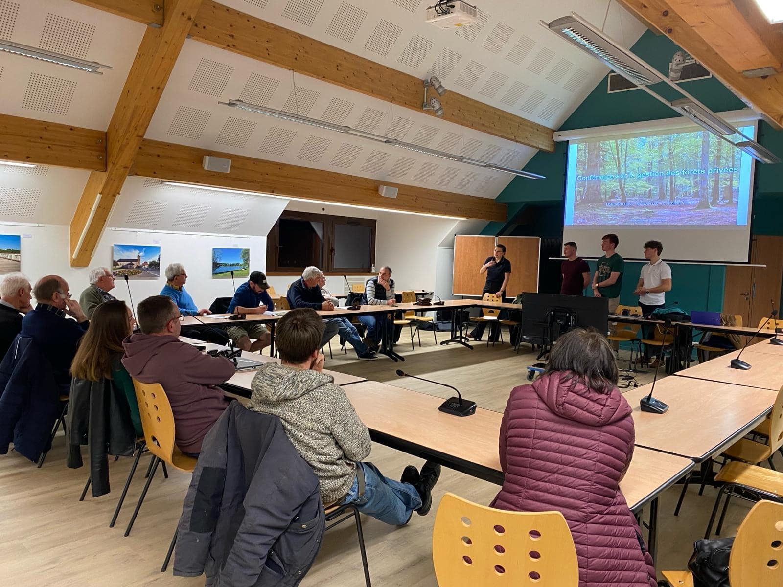 Conférence sur la gestion de la forêt privée
