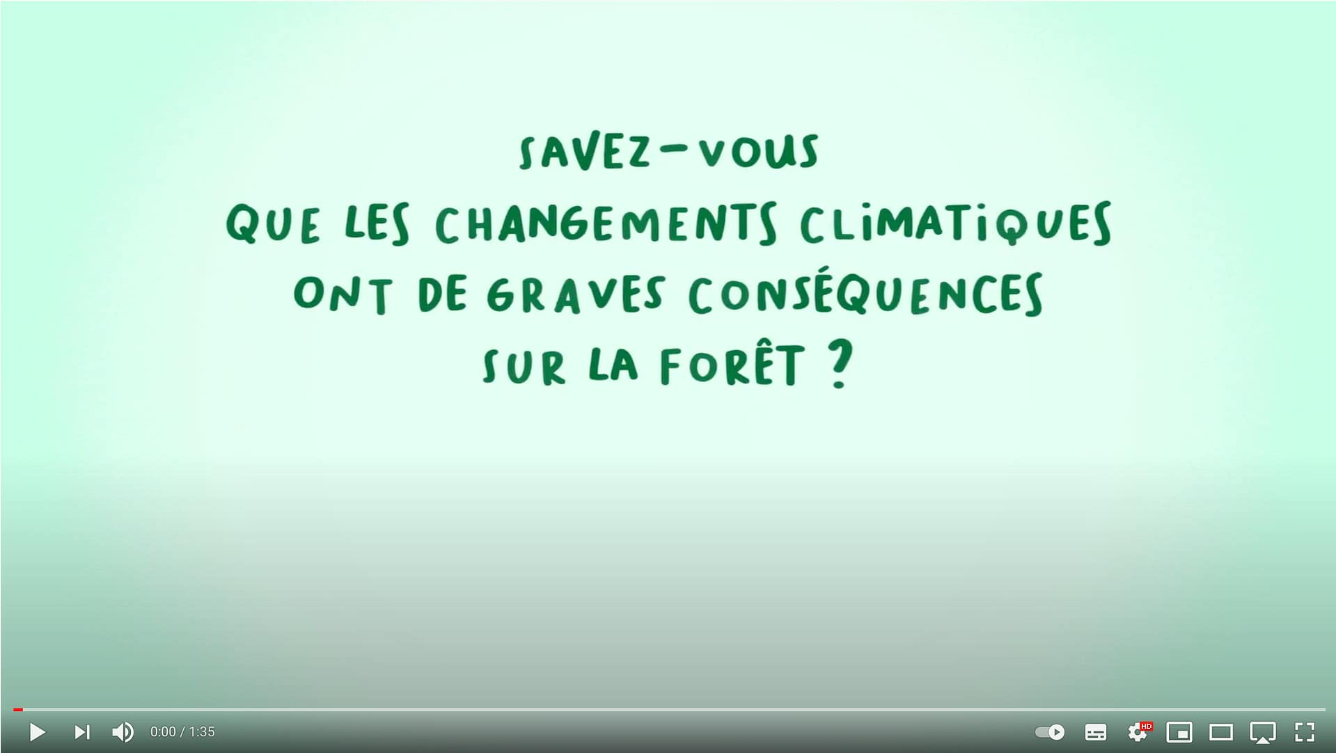 Les effets du changement climatique – ONF