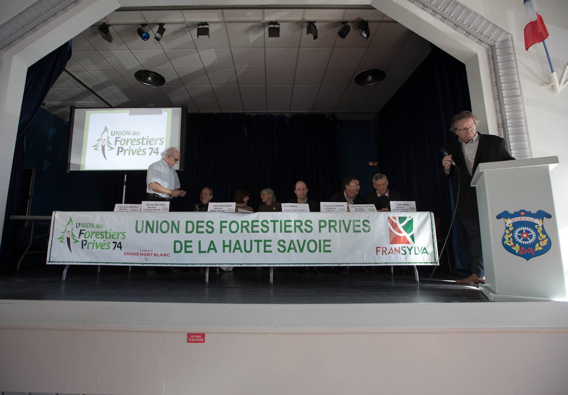 Belle réussite pour l’Assemblée Générale de l’Union des Forestiers Privés 74