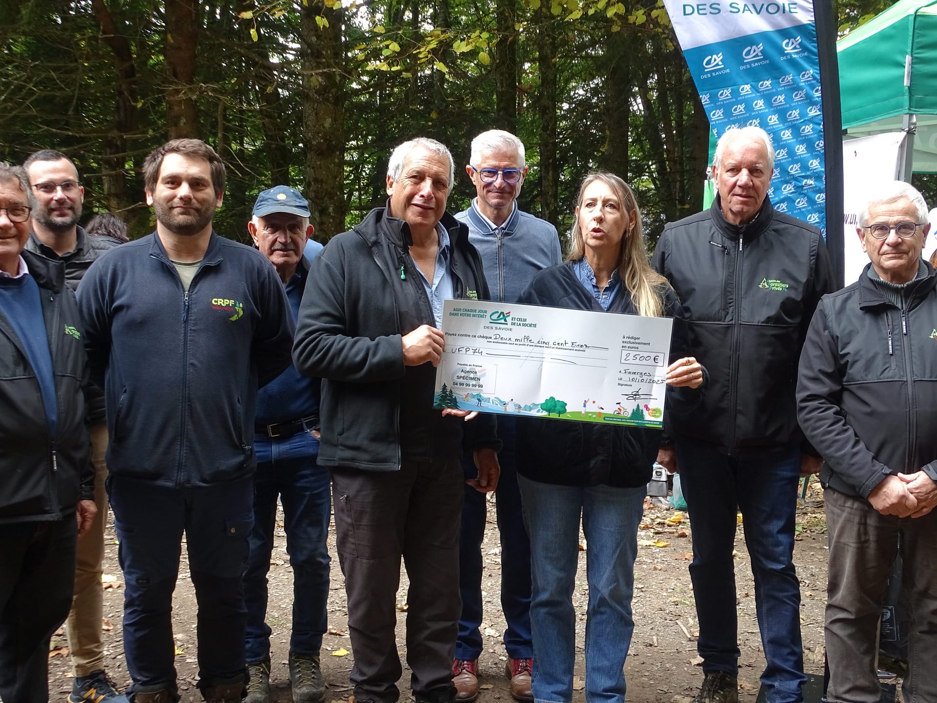 Journée « Découverte de l’écosystème forestier » – École de Faverges-Seythenex