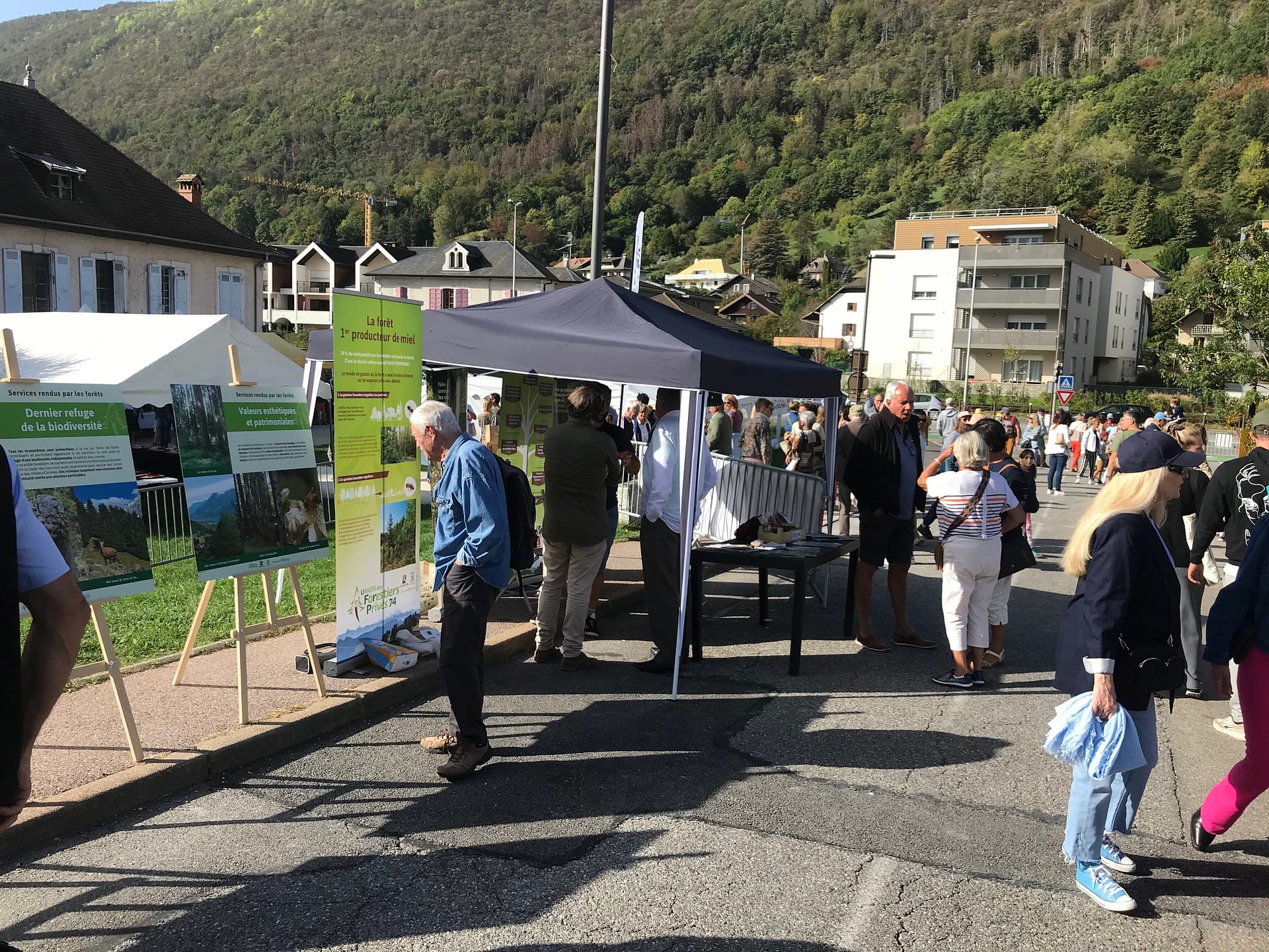 La section BAUGES à la fête du terroir à SEVRIER