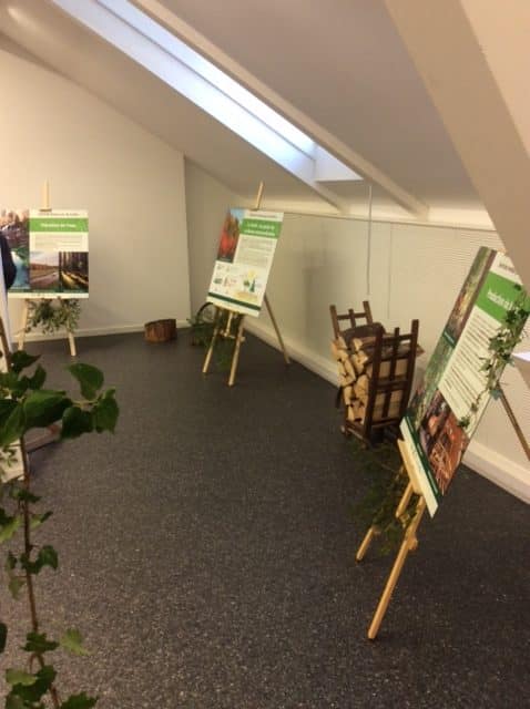 L&rsquo;exposition « services rendus par la forêt » à THONES