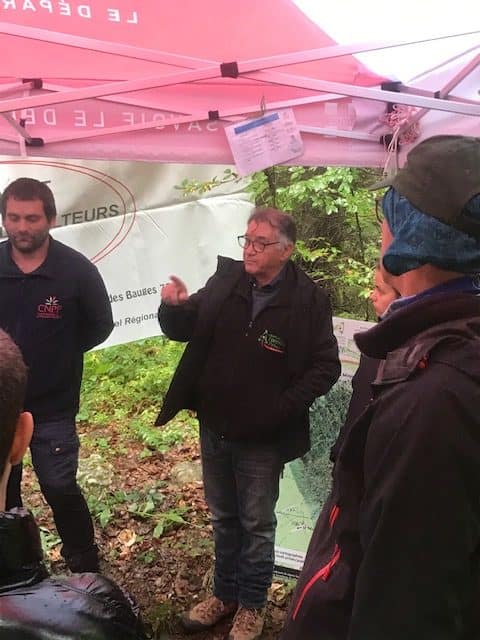 la section BAUGES aux AILLONS (73) pour « le bois, ça vous branche? »