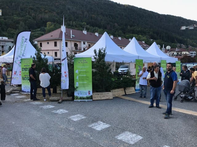 La section BAUGES à la 29ième fête du bidoyon à SEVRIER