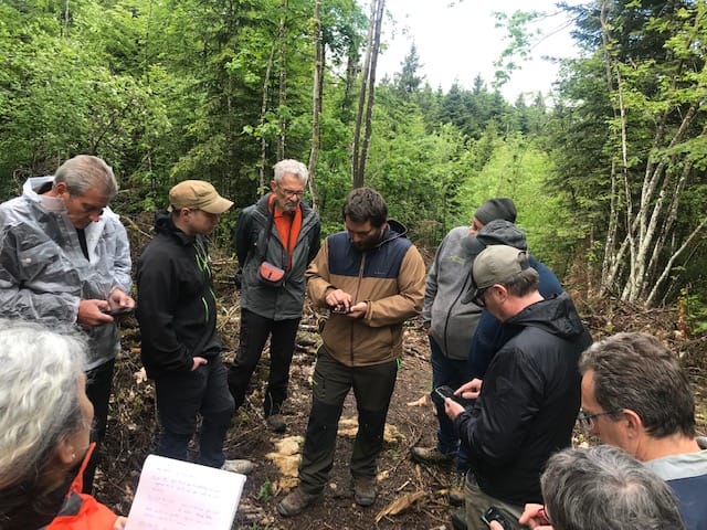 journée « Comment retrouver ses bois ? » à LATHUILE et QUINTAL