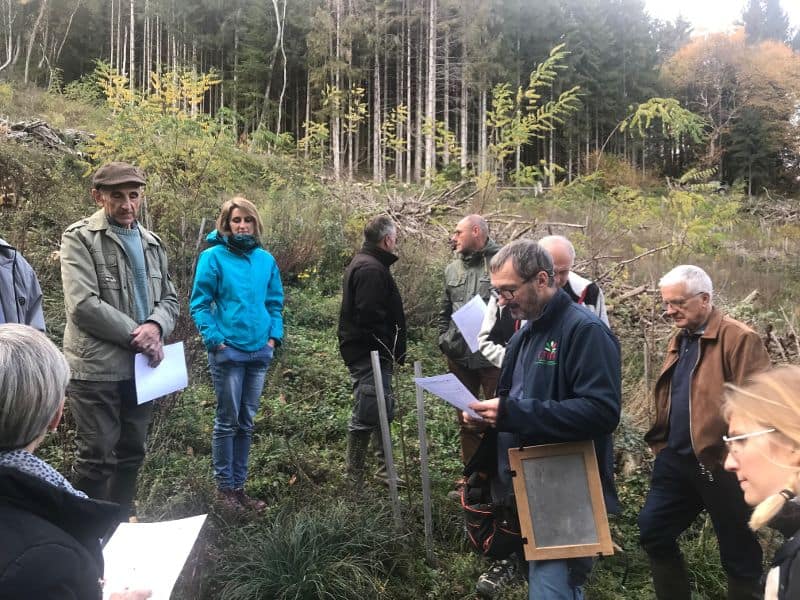 journée de formation « dégâts cervidés » pour les administrateurs de l&rsquo;UFP 73 et 74